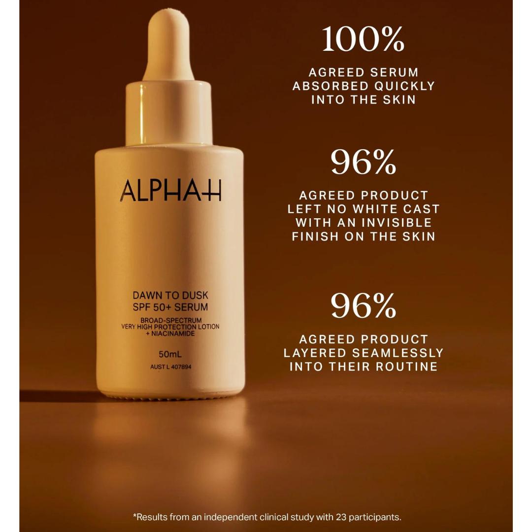 Alpha-H Dawn to Dusk SPF 50+ Serum, 50ml