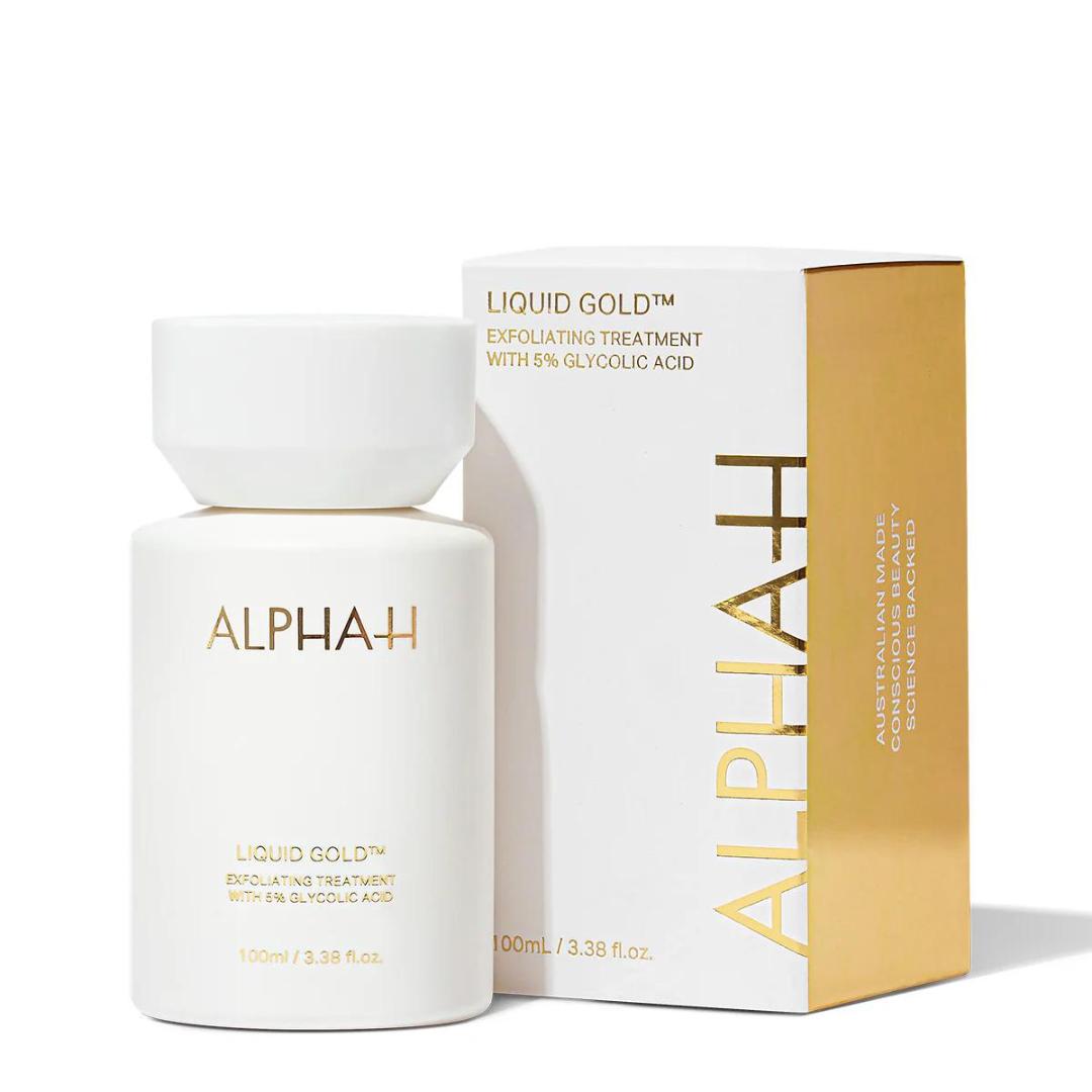 Alpha-H Liquid Gold with 5% Glycolic Acid Exfoliating Treatment, 100ml