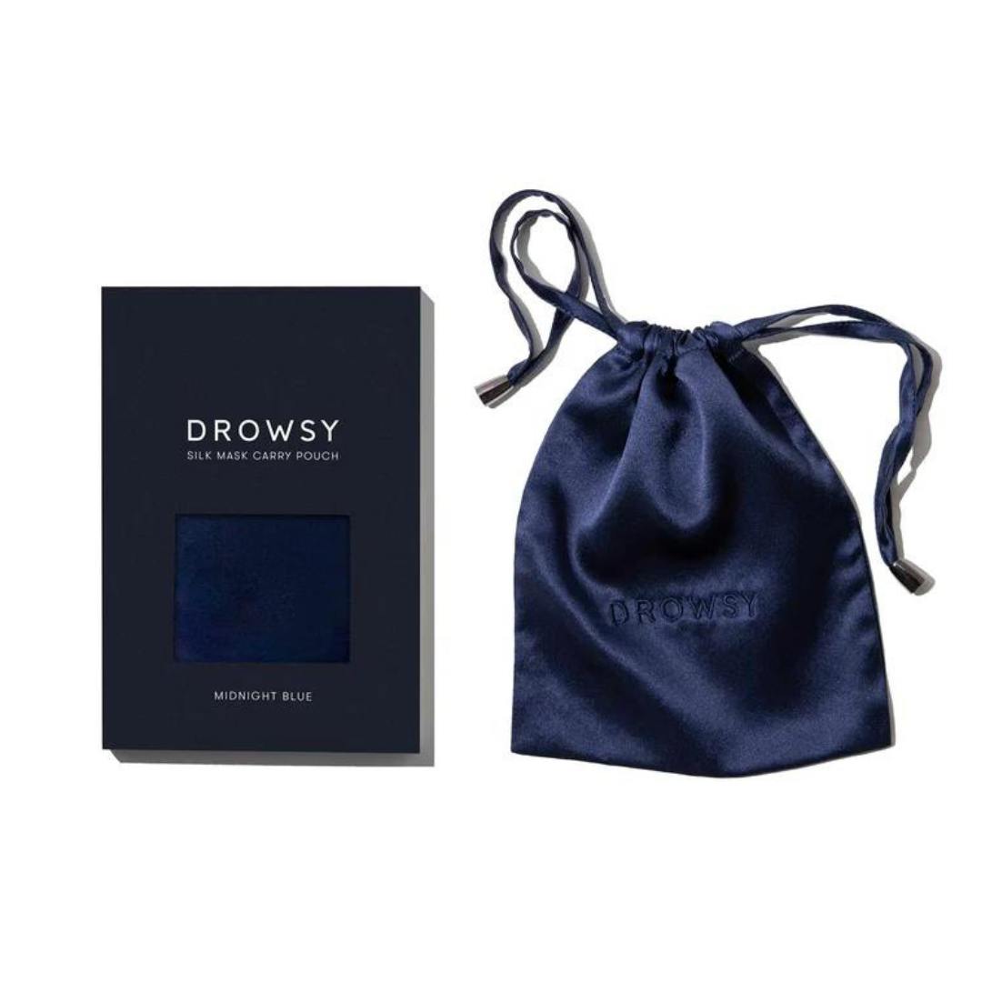 Drowsy Silk Carry Pouch - Midnight Blue
