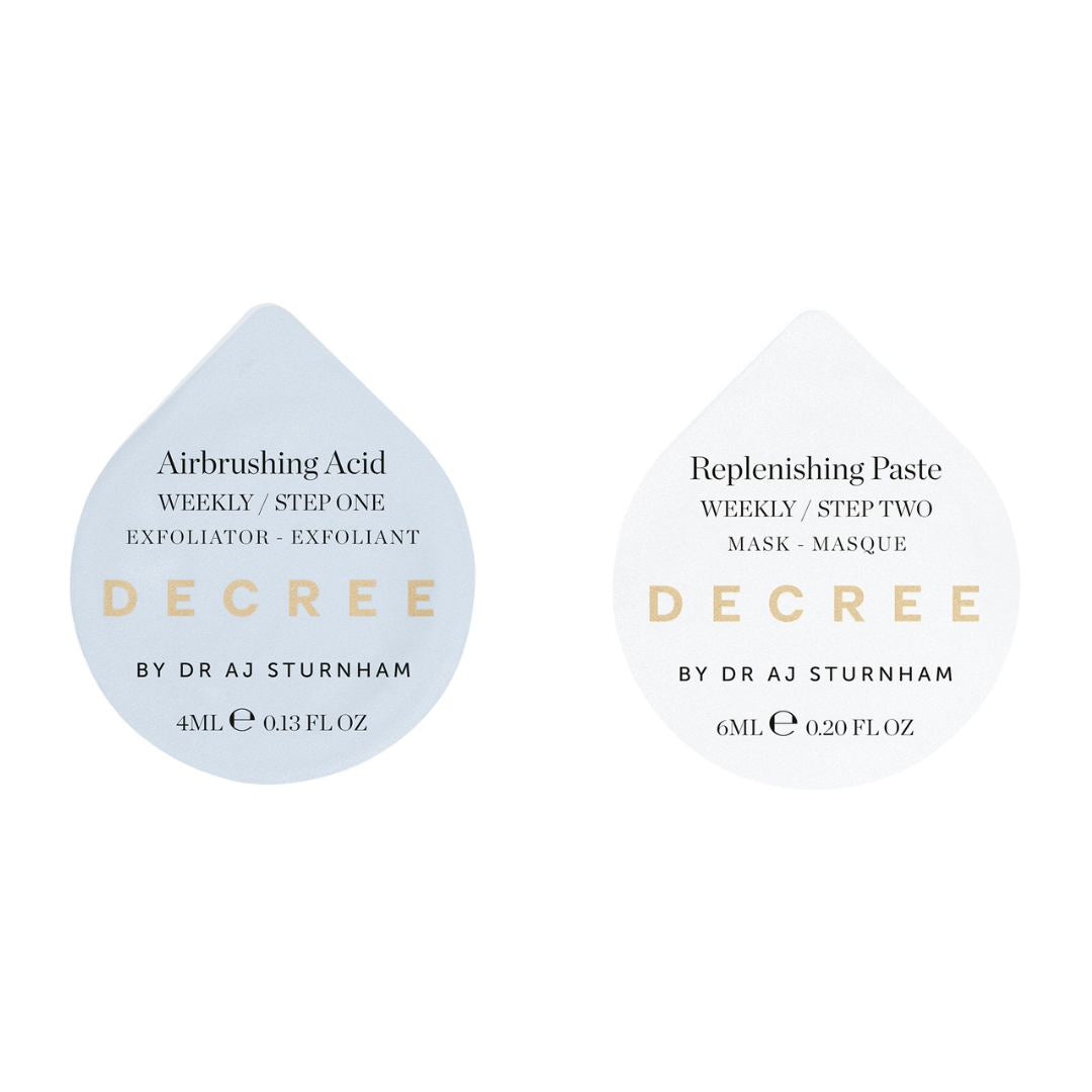 Decree Weekly - Airbrushing Resurfacing Exfoliation Acid + Replenishing Paste