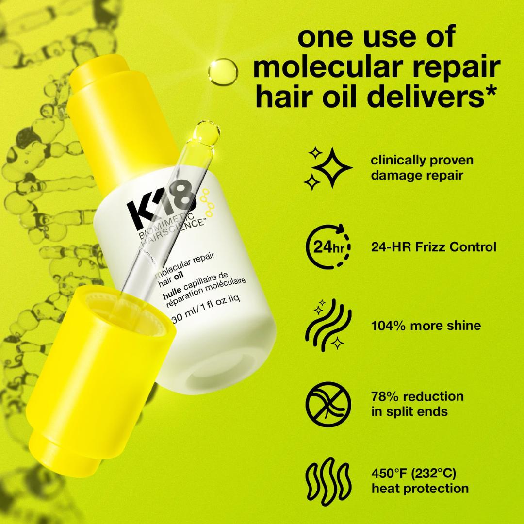 K18 Molecular Repair Hair Oil, 30ml