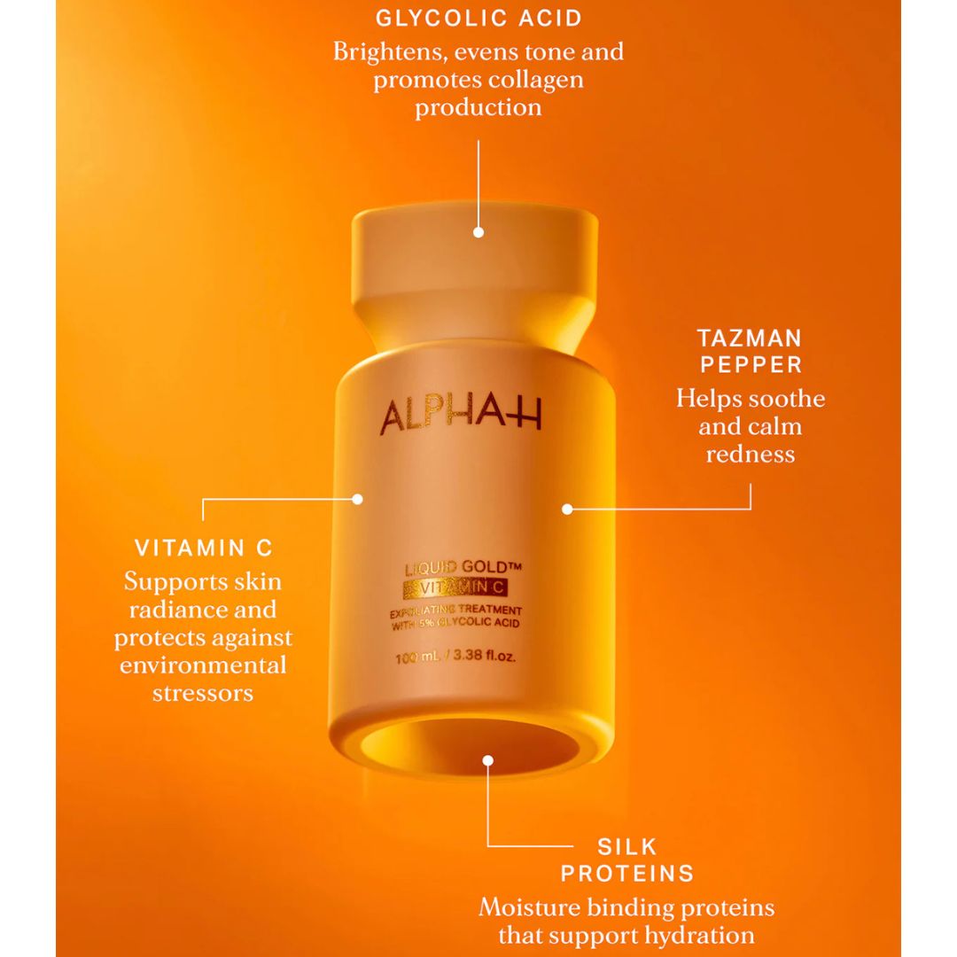 Alpha-H Liquid Gold with 5% Glycolic Acid + Vitamin C, 100ml