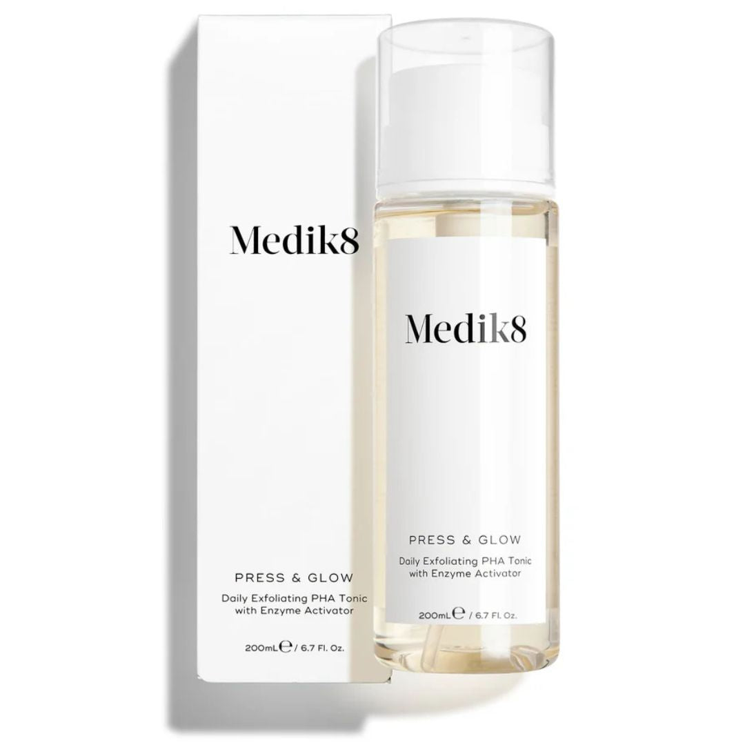 Medik8 Press and Glow - Exfoliating PHA Tonic, 200ml