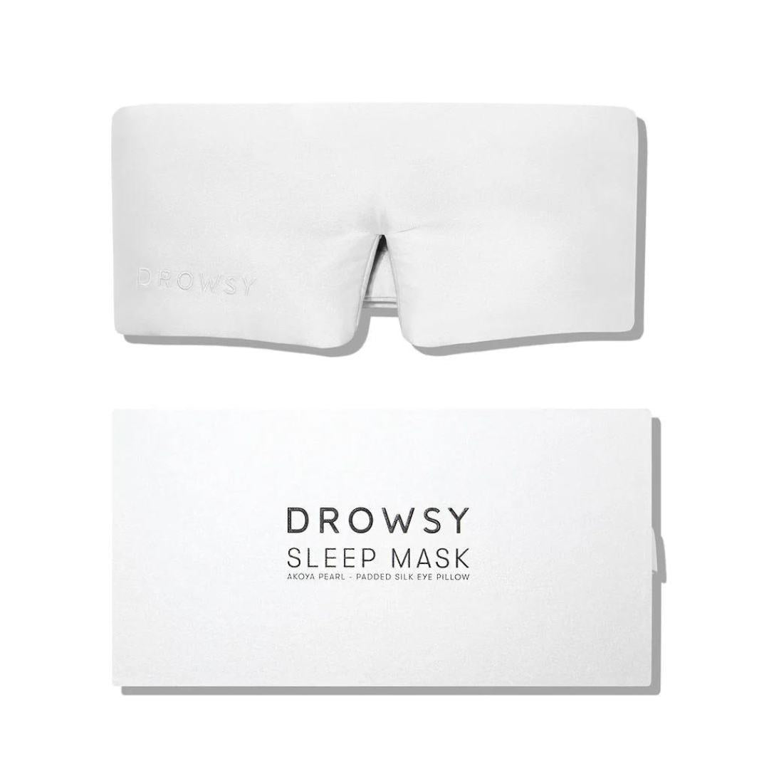 Drowsy Silk Sleep Mask - Akoya Pearl