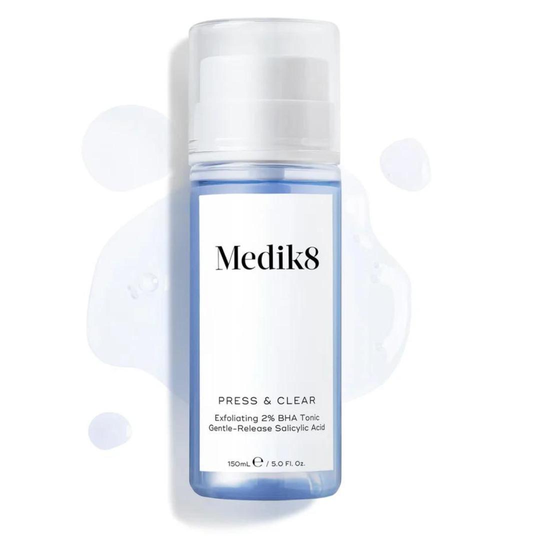 Medik8 Press and Clear - Exfoliating 2% BHA Tonic, 150ml