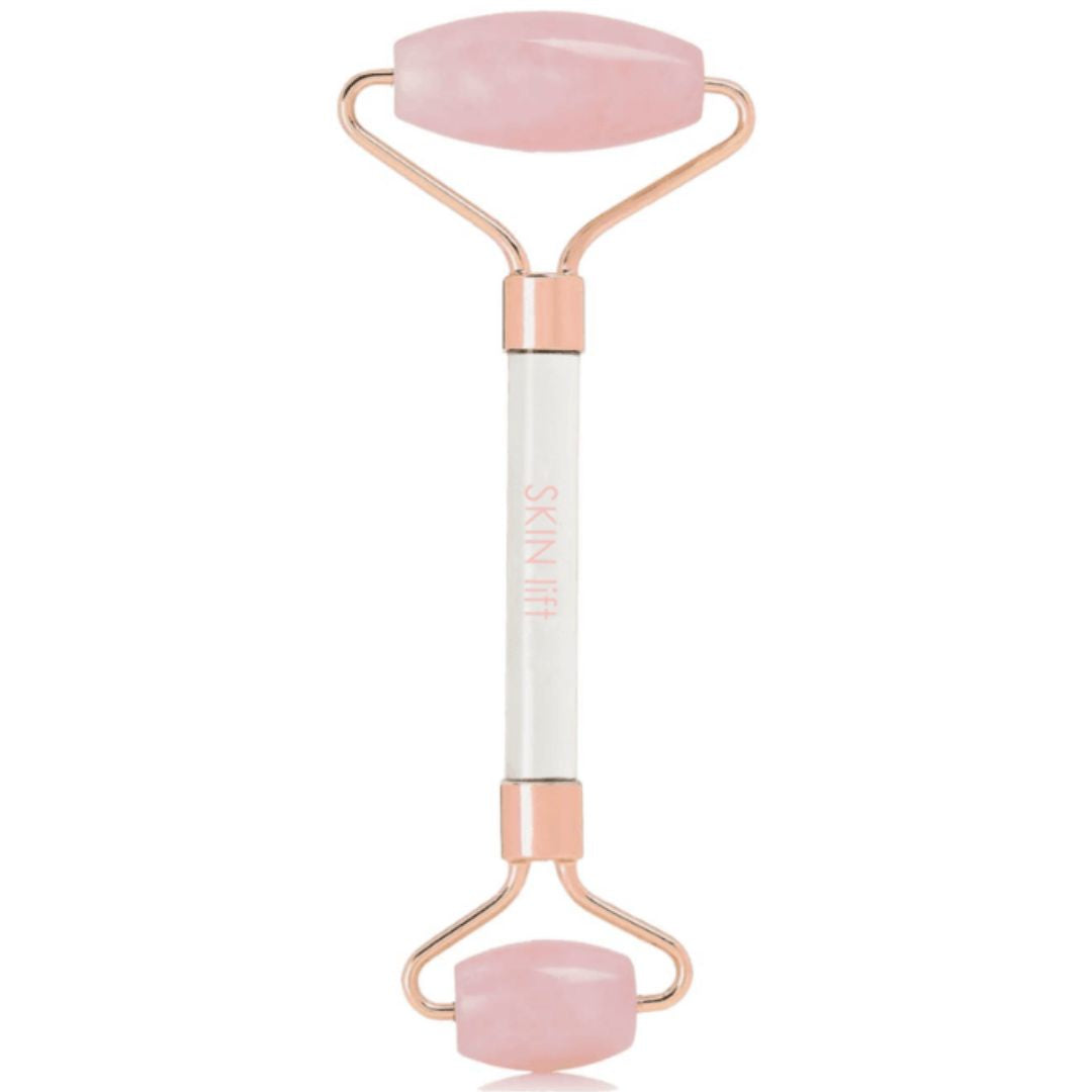 Gua Sha Rose Quartz Face Roller