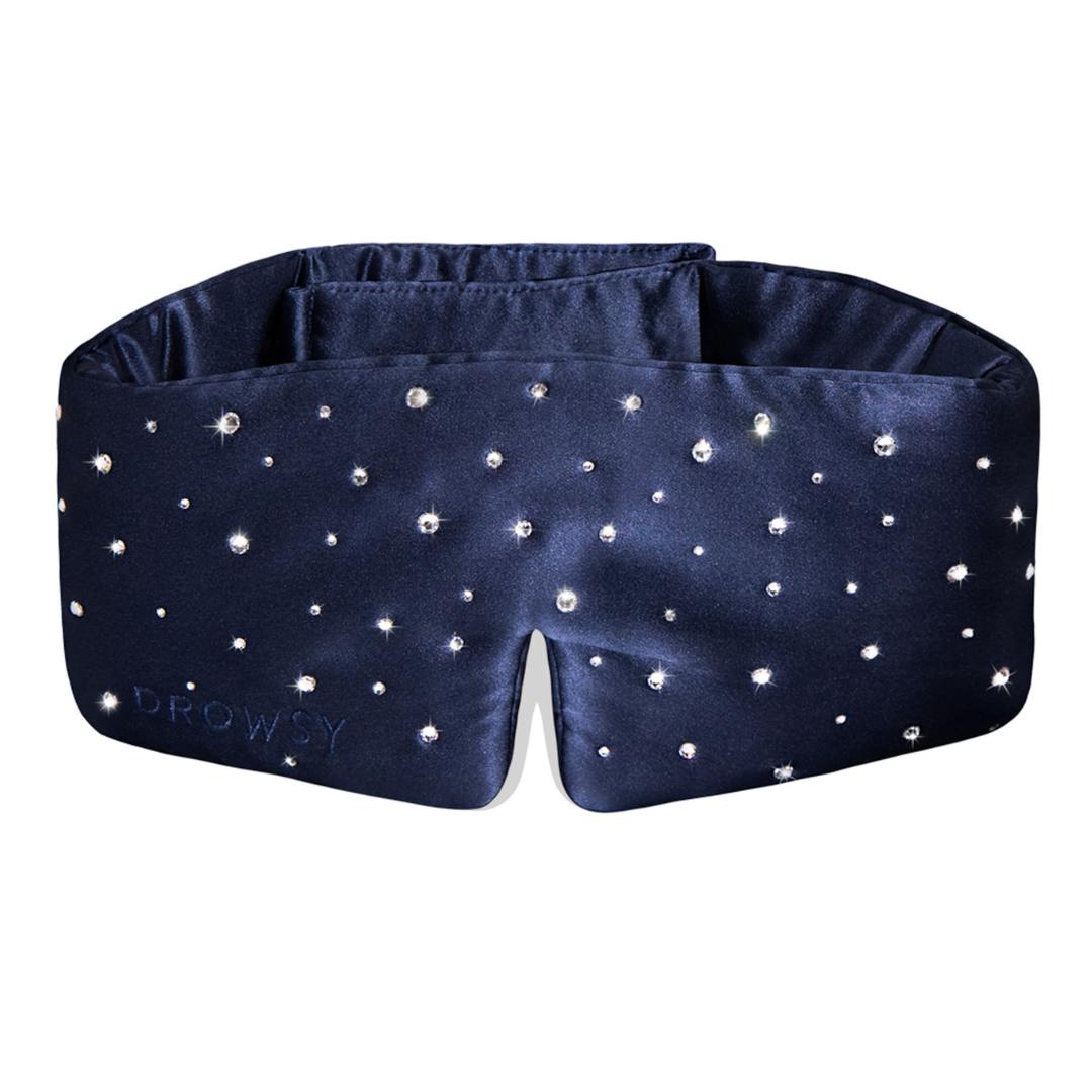 Drowsy Silk Sleep Mask with Crystals by Swarovski®