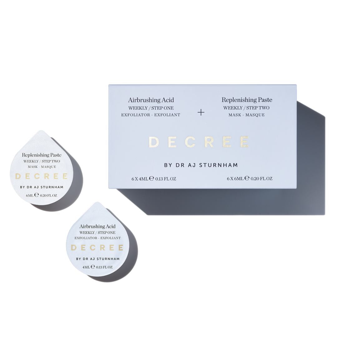 Decree Weekly - Airbrushing Resurfacing Exfoliation Acid + Replenishing Paste