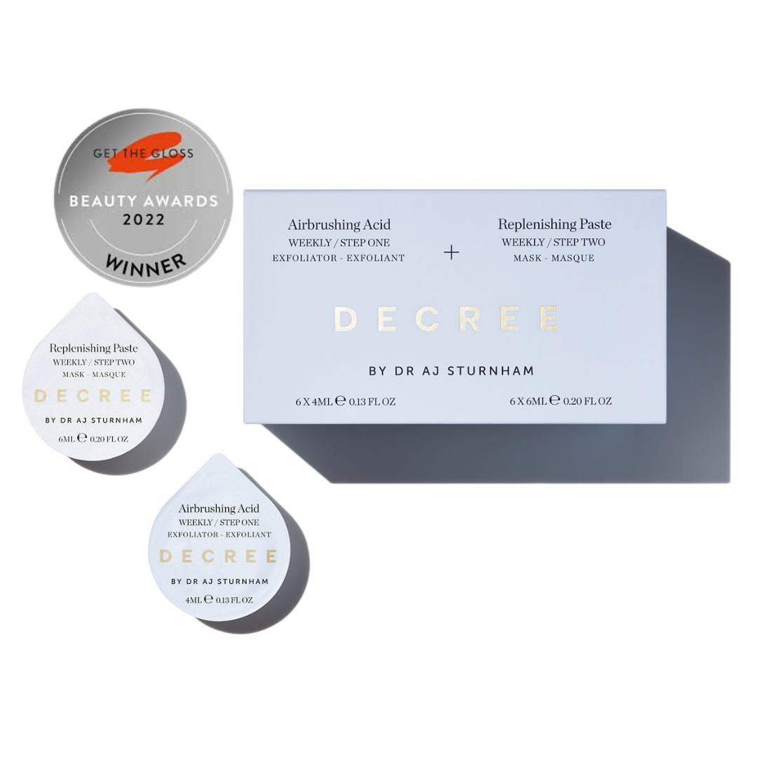 Decree Weekly - Airbrushing Resurfacing Exfoliation Acid + Replenishing Paste