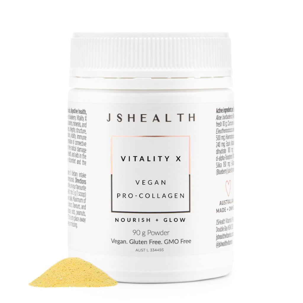 بودرة JSHEALTH Vitality X Vegan Pro-Collagen – The Skincare Edit